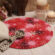 Vaibhyaa Christmas Round Table Placement - Festive Holiday Decor Mat (30cm)